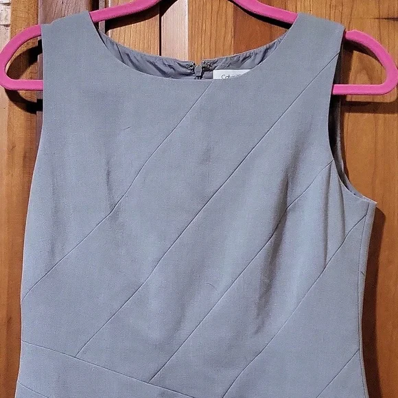 Business short dress greay - Picture 2 of 3